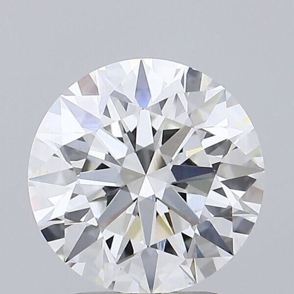 2.77 Carat Round Brilliant Lab-Grown Diamond