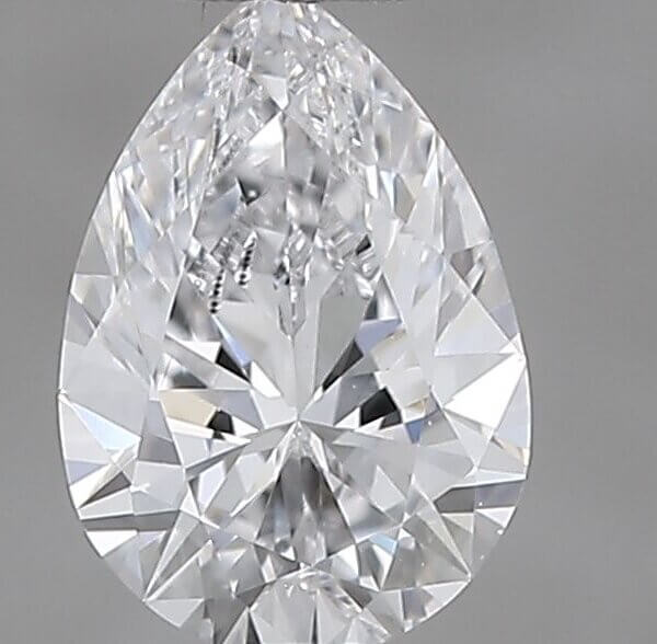 0.47 Carat Pear Natural Diamond