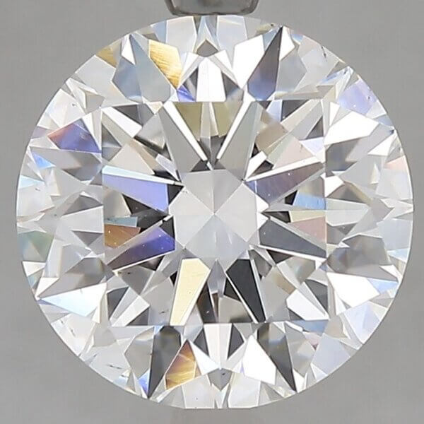 3.22 Carat Round Brilliant Lab-Grown Diamond