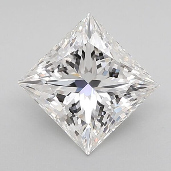 2.01 Carat Princess Cut Lab-Grown Diamond