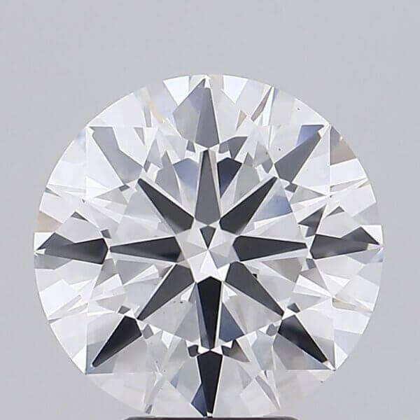 5.44 Carat Round Brilliant Lab-Grown Diamond