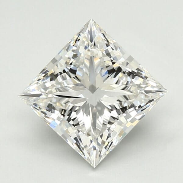 2.93 Carat Princess Cut Lab-Grown Diamond