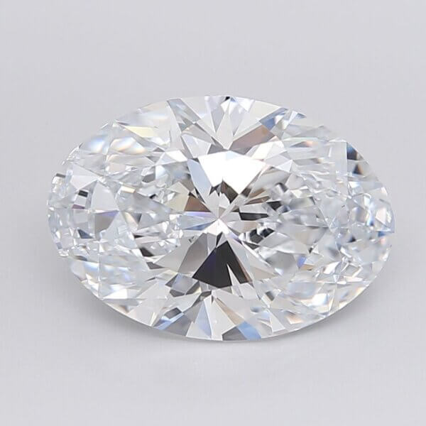 4.0 Carat Oval Lab-Grown Diamond