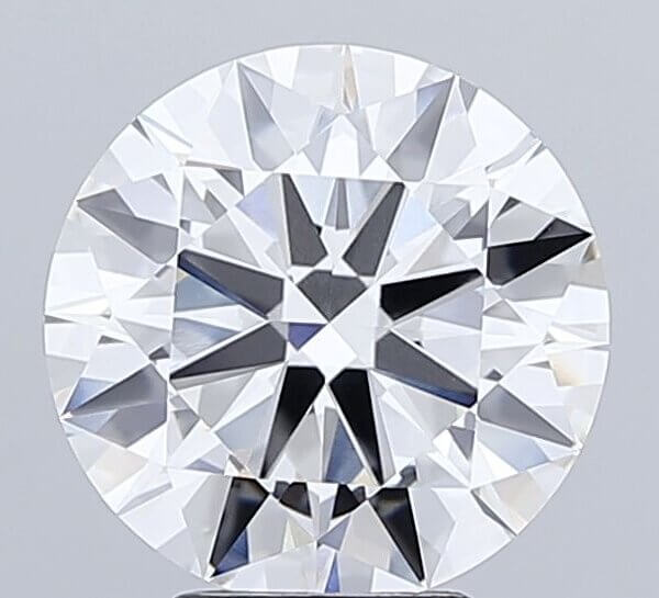 6.63 Carat Round Brilliant Lab-Grown Diamond