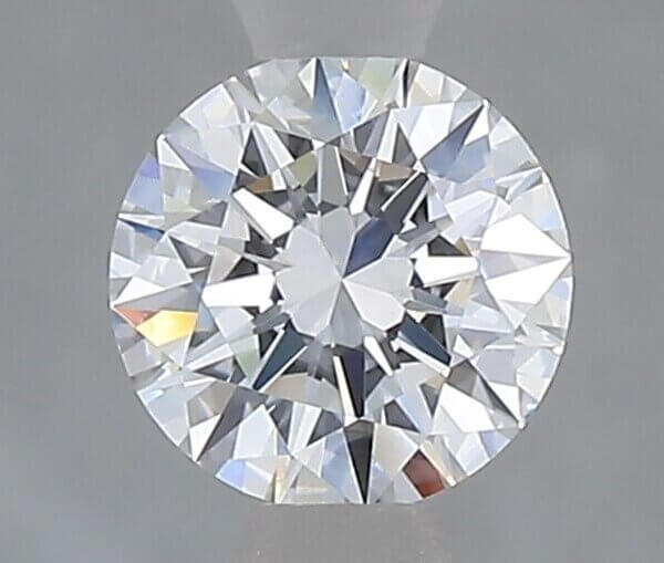 0.61 Carat Round Brilliant Lab-Grown Diamond