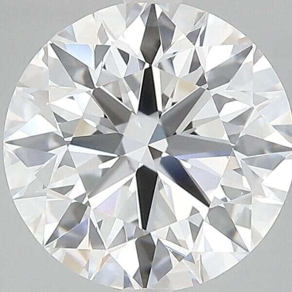 4.07 Carat Round Brilliant Lab-Grown Diamond