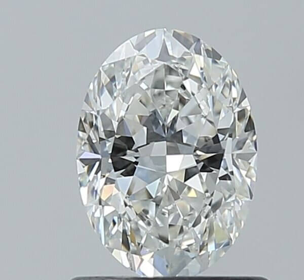 0.8 Carat Oval Natural Diamond