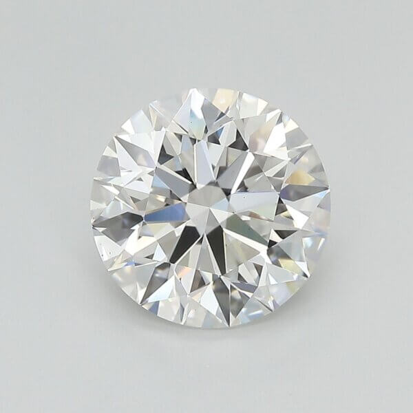 3.42 Carat Round Brilliant Lab-Grown Diamond