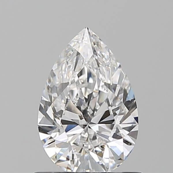 0.81 Carat Pear Natural Diamond