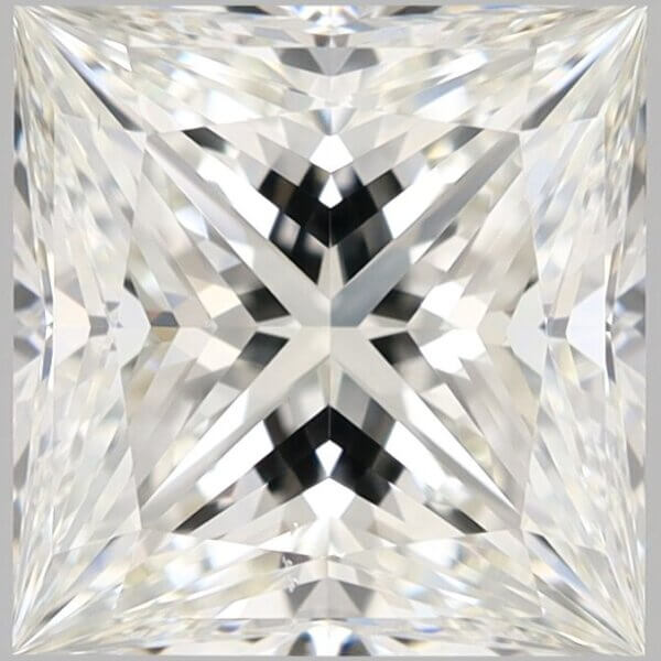 2.0 Carat Princess Cut Natural Diamond
