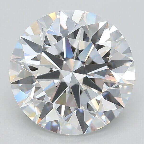 5.42 Carat Round Brilliant Lab-Grown Diamond