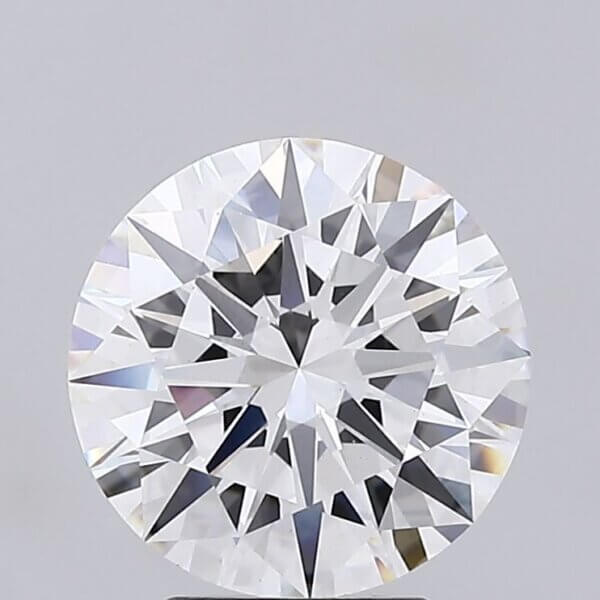 3.23 Carat Round Brilliant Lab-Grown Diamond