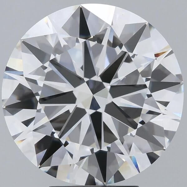 6.11 Carat Round Brilliant Lab-Grown Diamond