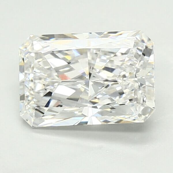 2.42 Carat Radiant Lab-Grown Diamond