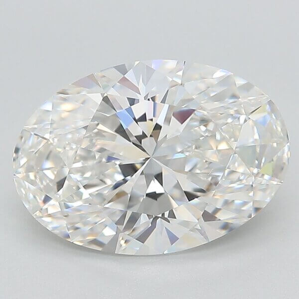 4.24 Carat Oval Lab-Grown Diamond