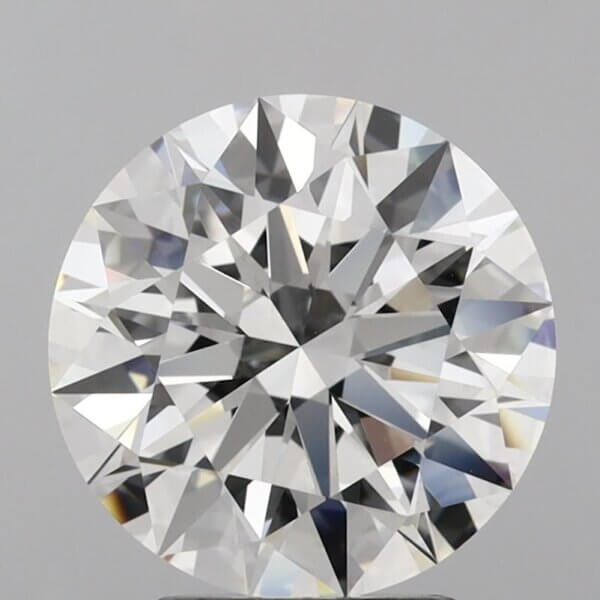 4.54 Carat Round Brilliant Lab-Grown Diamond