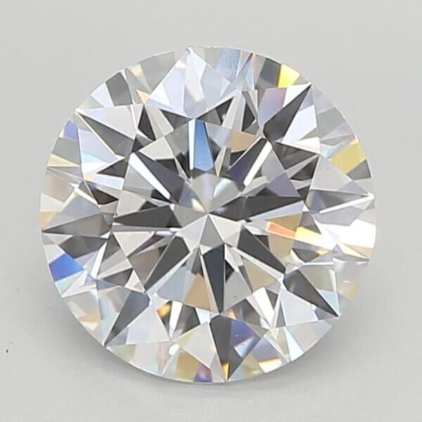 2.82 Carat Round Brilliant Lab-Grown Diamond