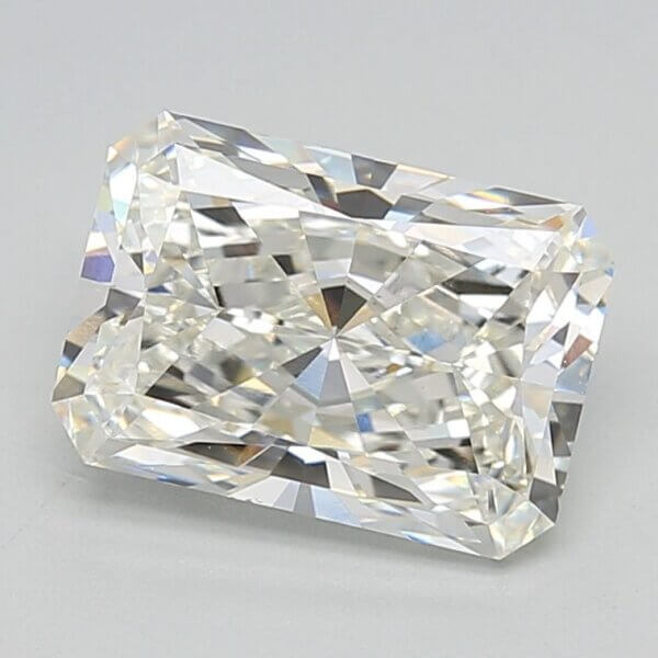 4.06 Carat Radiant Lab-Grown Diamond