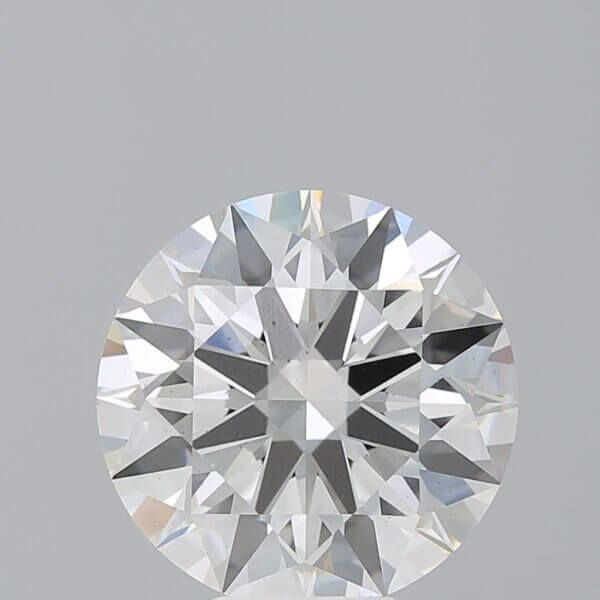 7.19 Carat Round Brilliant Lab-Grown Diamond