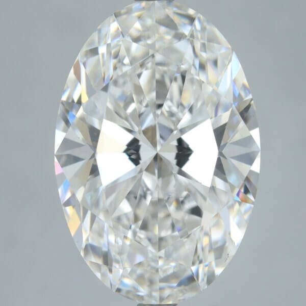 7.01 Carat Oval Lab-Grown Diamond
