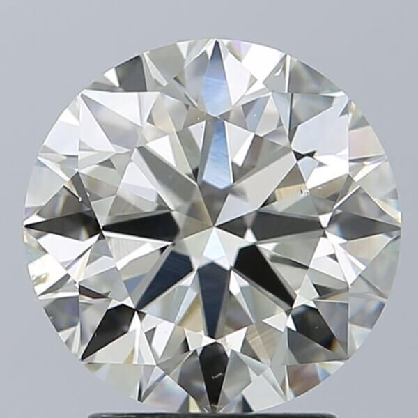 2.82 Carat Round Brilliant Natural Diamond