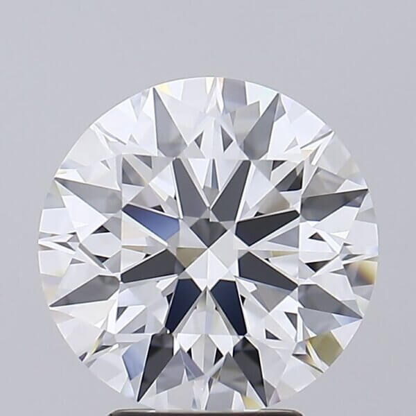 3.97 Carat Round Brilliant Lab-Grown Diamond