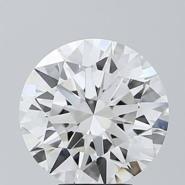 4.04 Carat Round Brilliant Lab-Grown Diamond