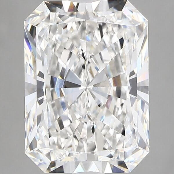 3.7 Carat Radiant Lab-Grown Diamond