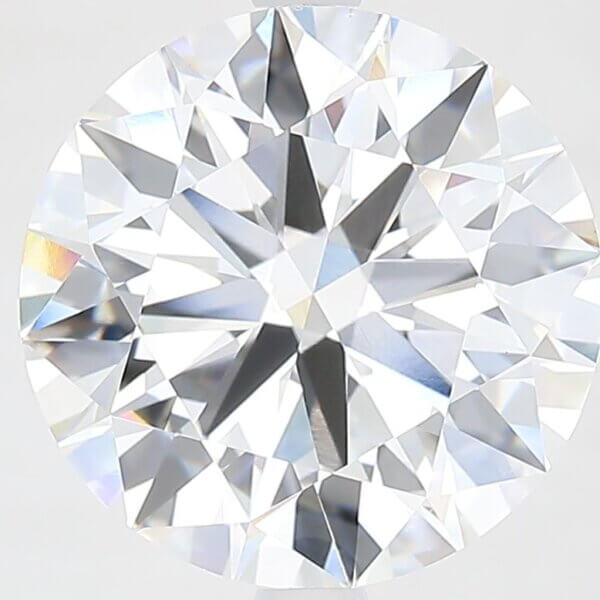 5.34 Carat Round Brilliant Lab-Grown Diamond