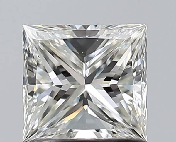 1.0 Carat Princess Cut Natural Diamond