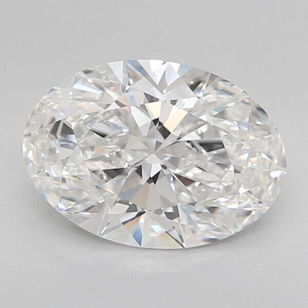 3.53 Carat Oval Lab-Grown Diamond