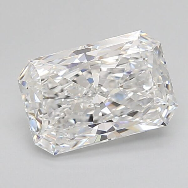 2.08 Carat Radiant Lab-Grown Diamond