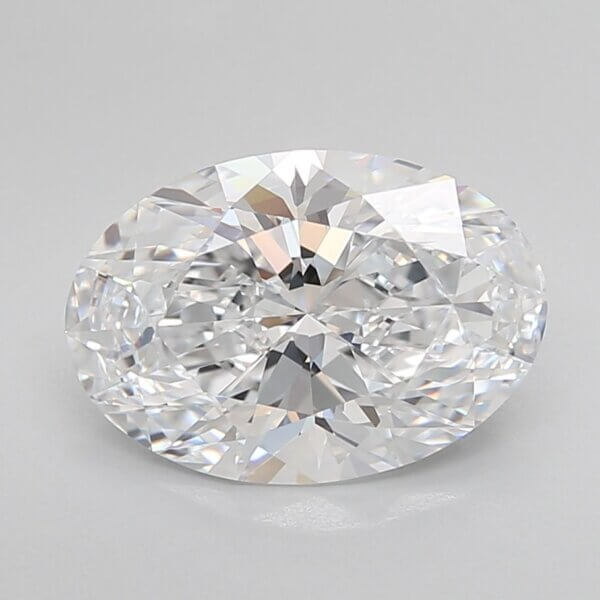 3.46 Carat Oval Lab-Grown Diamond
