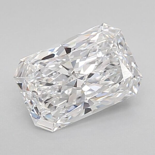 1.62 Carat Radiant Lab-Grown Diamond