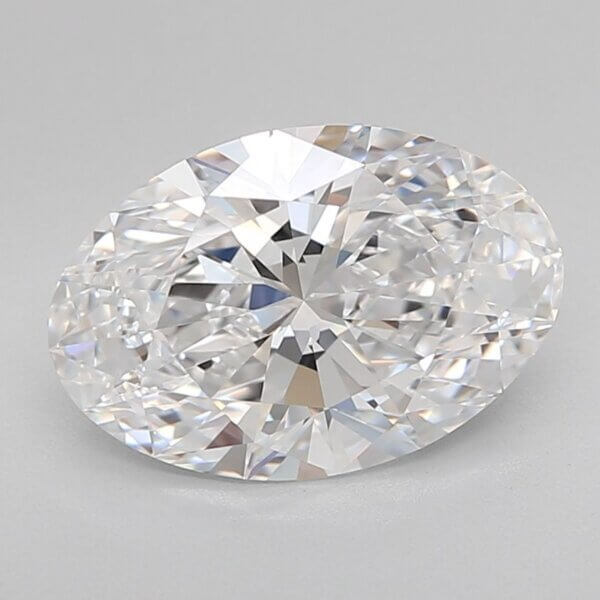 2.85 Carat Oval Lab-Grown Diamond