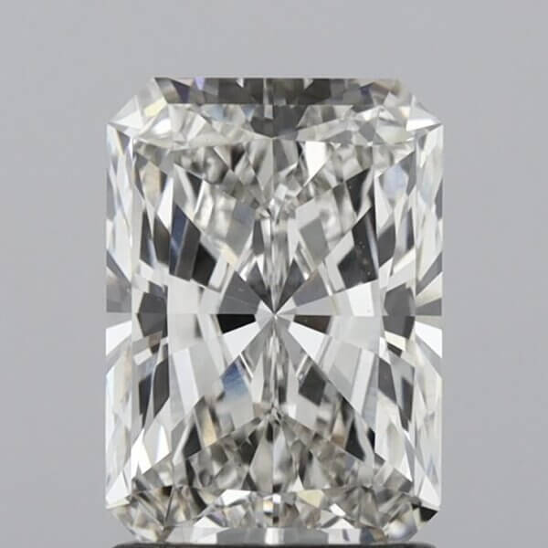 1.74 Carat Radiant Lab-Grown Diamond