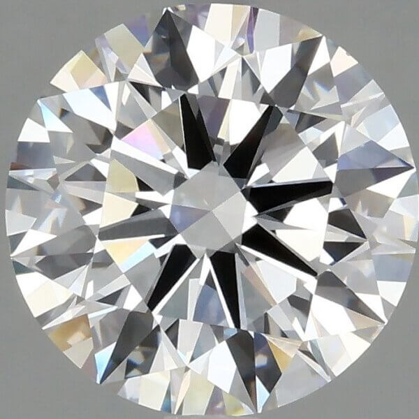 3.78 Carat Round Brilliant Lab-Grown Diamond