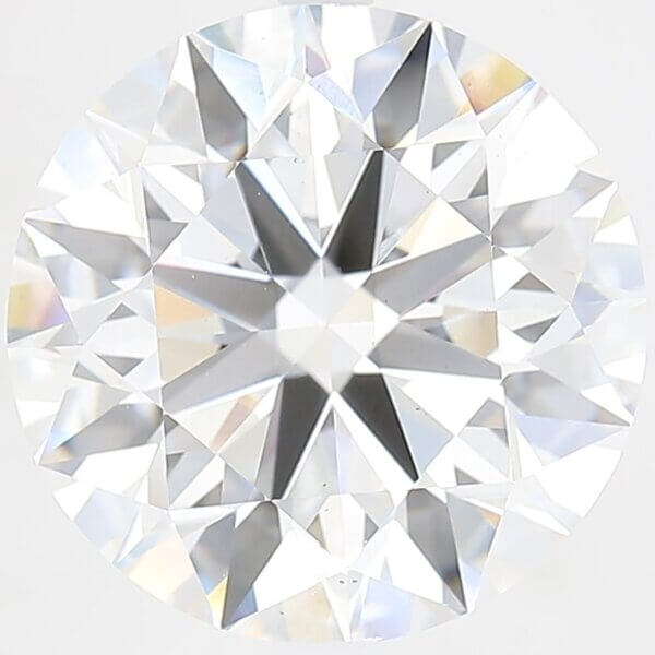 6.66 Carat Round Brilliant Lab-Grown Diamond