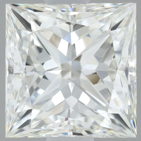 0.55 Carat Princess Cut Natural Diamond
