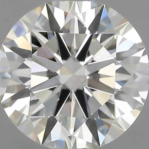 0.69 Carat Round Brilliant Natural Diamond
