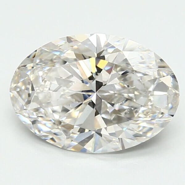 3.34 Carat Oval Lab-Grown Diamond