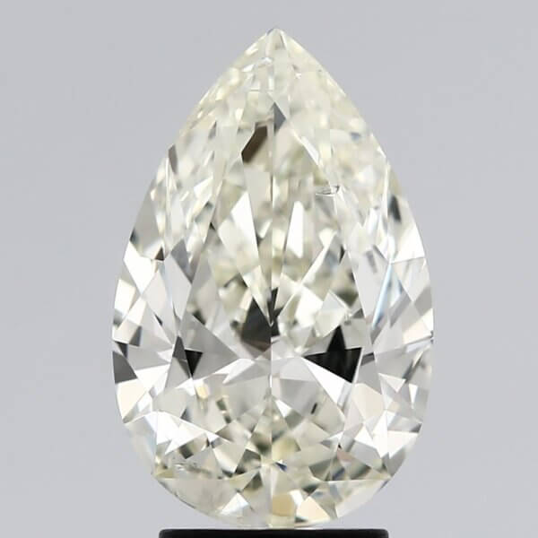 3.02 Carat Pear Natural Diamond