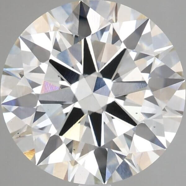 6.06 Carat Round Brilliant Lab-Grown Diamond