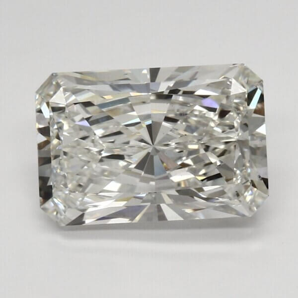 4.24 Carat Radiant Lab-Grown Diamond