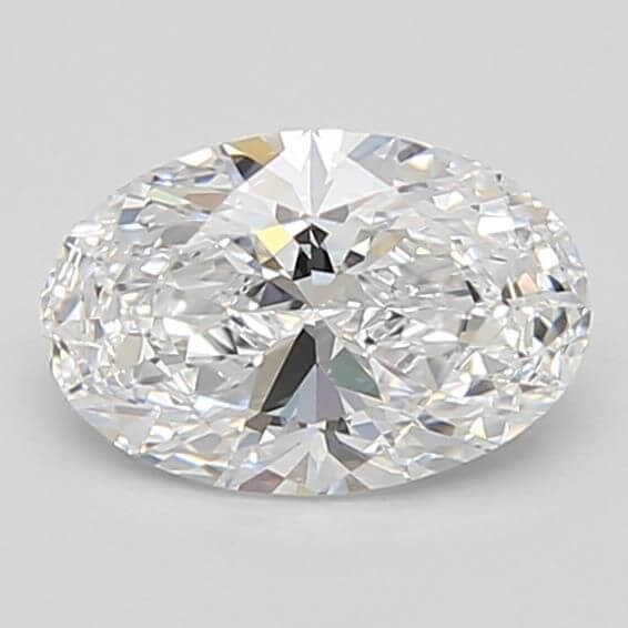 0.75 Carat Oval Lab-Grown Diamond