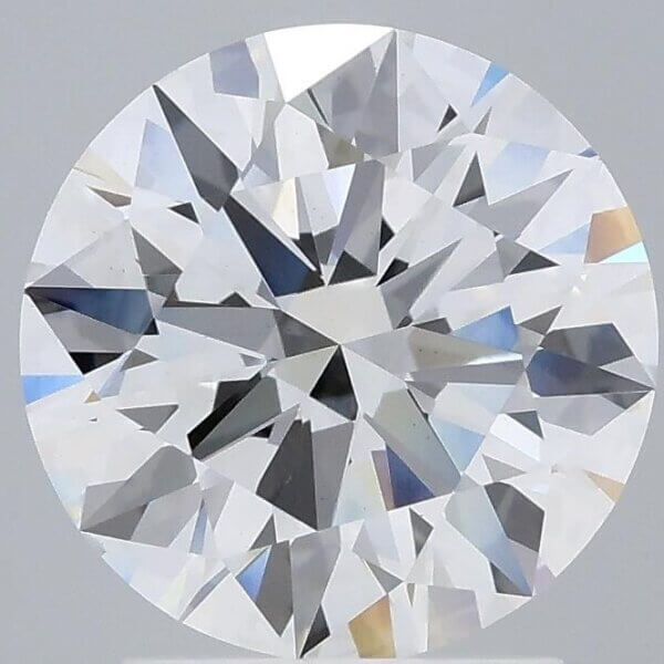 2.44 Carat Round Brilliant Lab-Grown Diamond