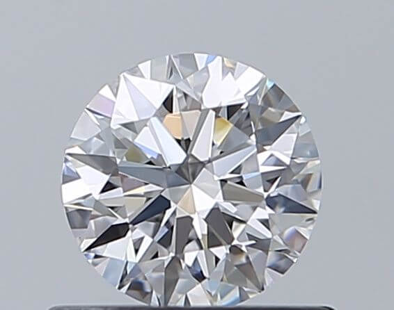 0.57 Carat Round Brilliant Natural Diamond