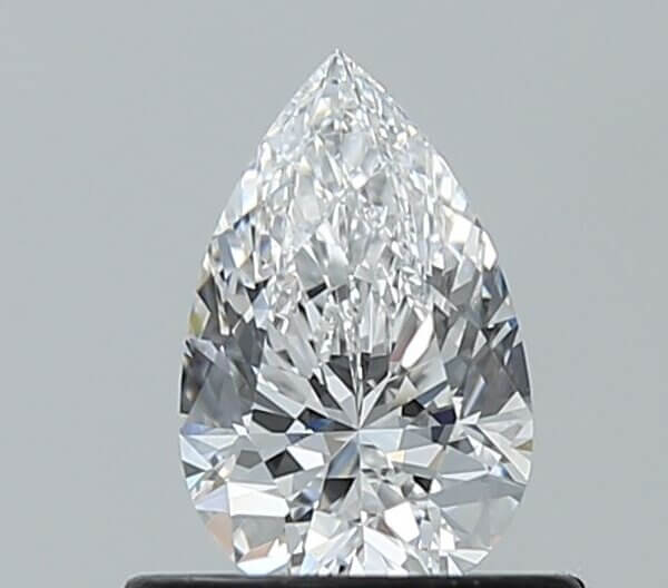 0.56 Carat Pear Natural Diamond