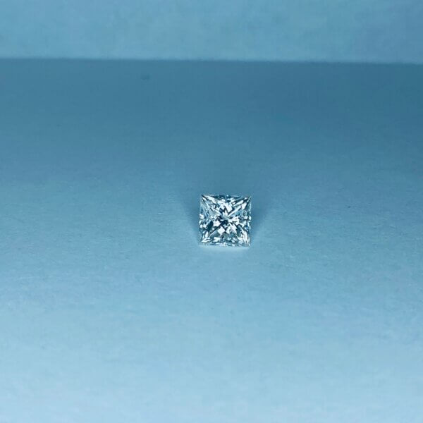 0.7 Carat Princess Cut Natural Diamond