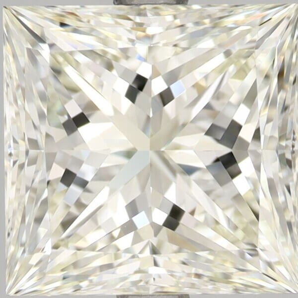 3.55 Carat Princess Cut Natural Diamond